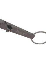 HUF Unstopper Keychain Silver