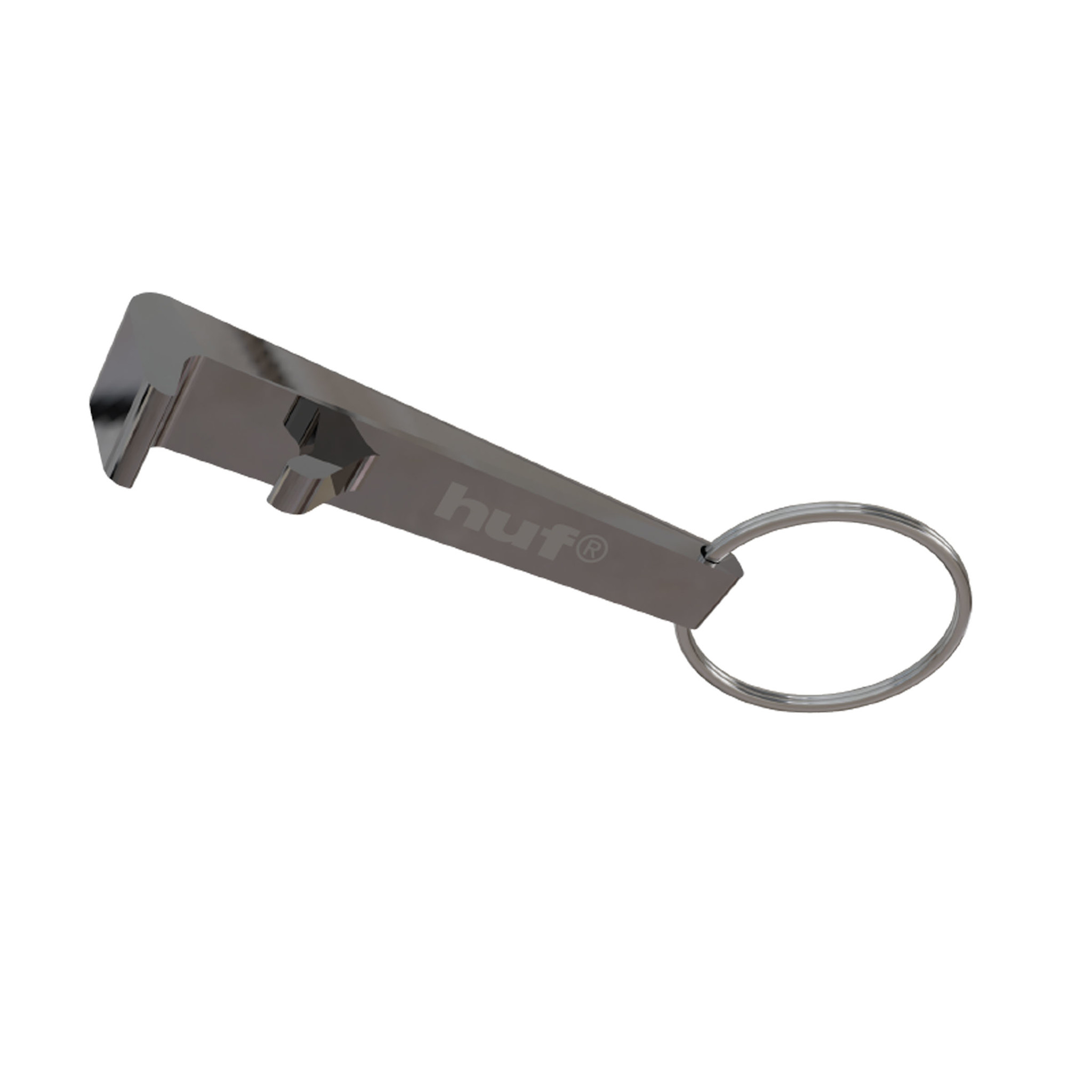 HUF Unstopper Keychain Silver