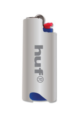 HUF 89 Lighter Holder Silver