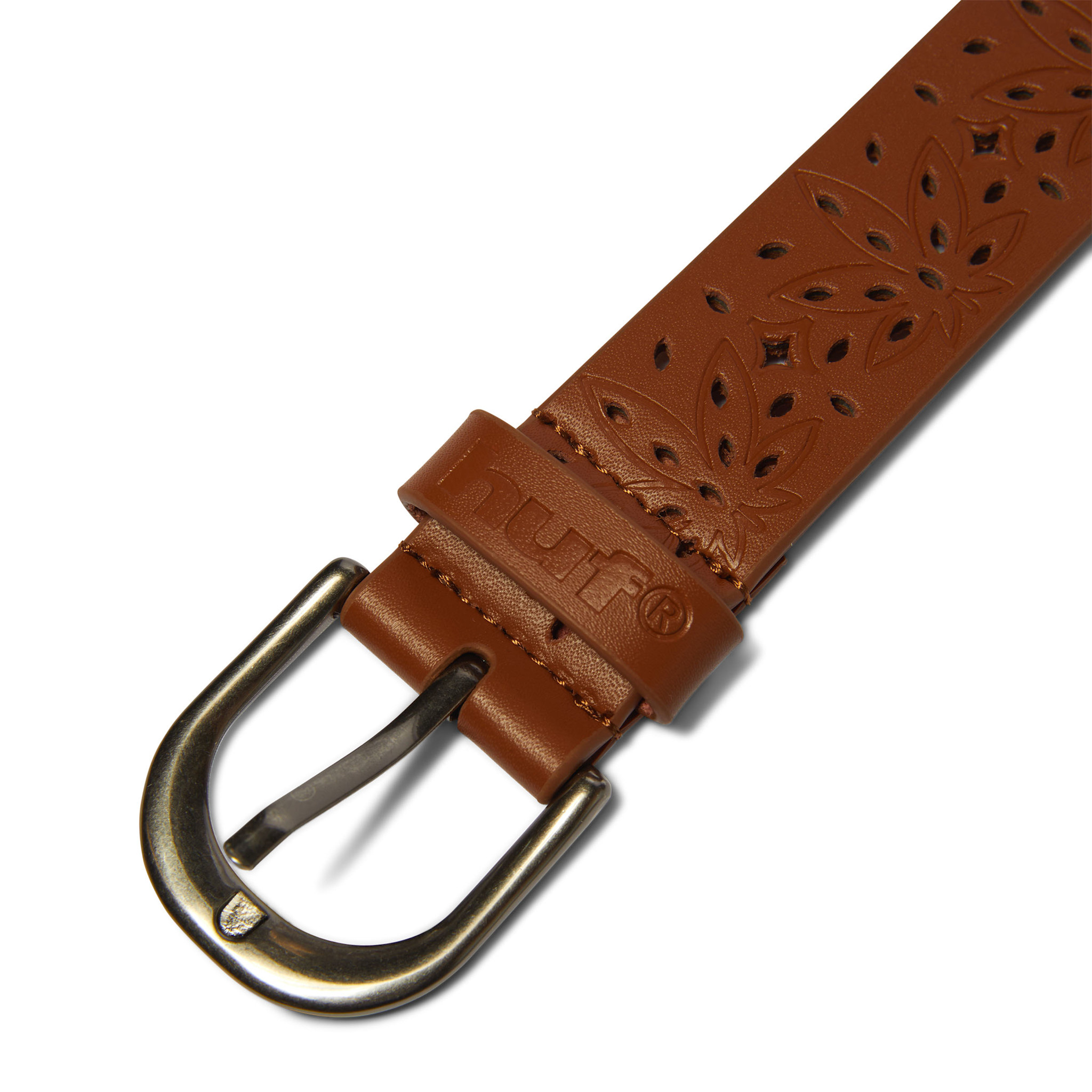 HUF Plantlife Perf Belt Brown L/XL