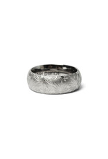 HUF Plantlife Band Silver Ring Size 8