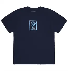 Quartersnacks Top Ten Boulder Tee Navy