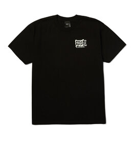 HUF Hand Stacked S/S Tee Black