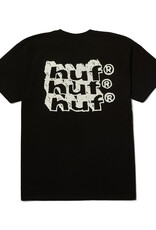 HUF Hand Stacked S/S Tee Black