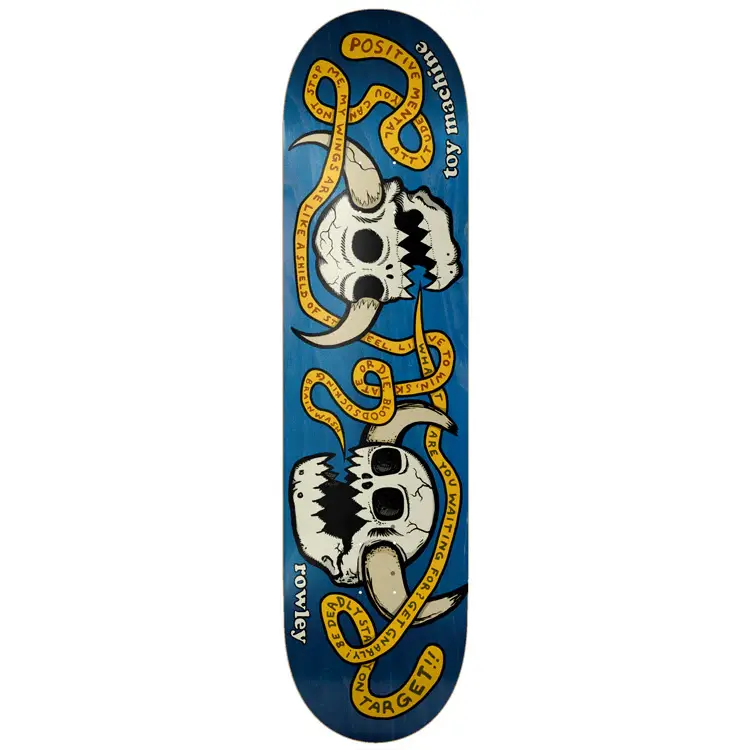 Toy Machine Rowley Skulls Assorted Veneer 8.25"