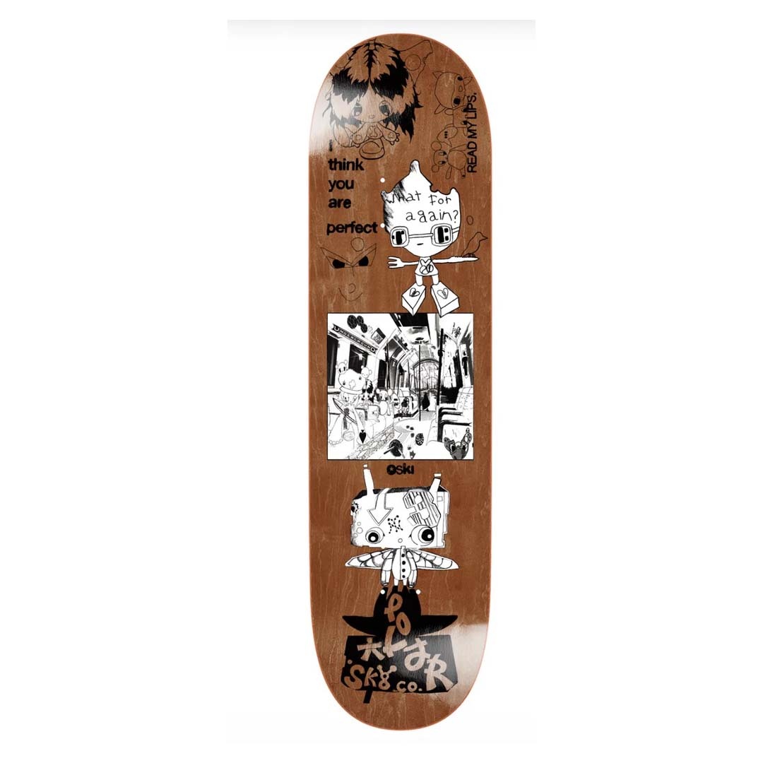 Polar Skate Co. Oski I Think You Perfect Brown 8.25