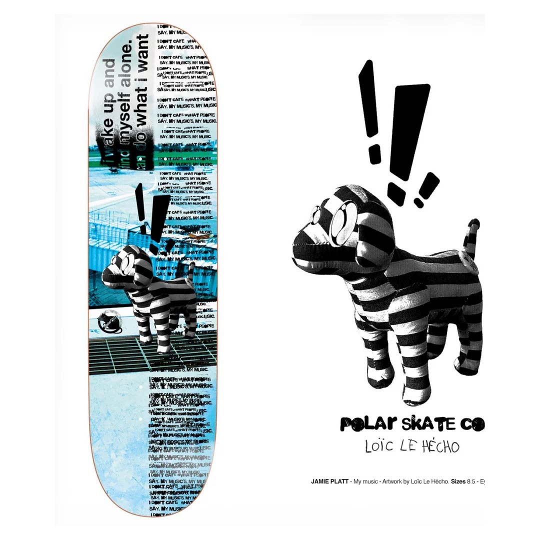 Polar Skate Co. Jamie Platt My Music 8.5"