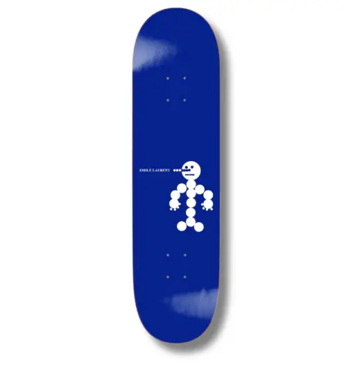 Polar Skate Co. Emile Laurent Snowman Blue 8.0