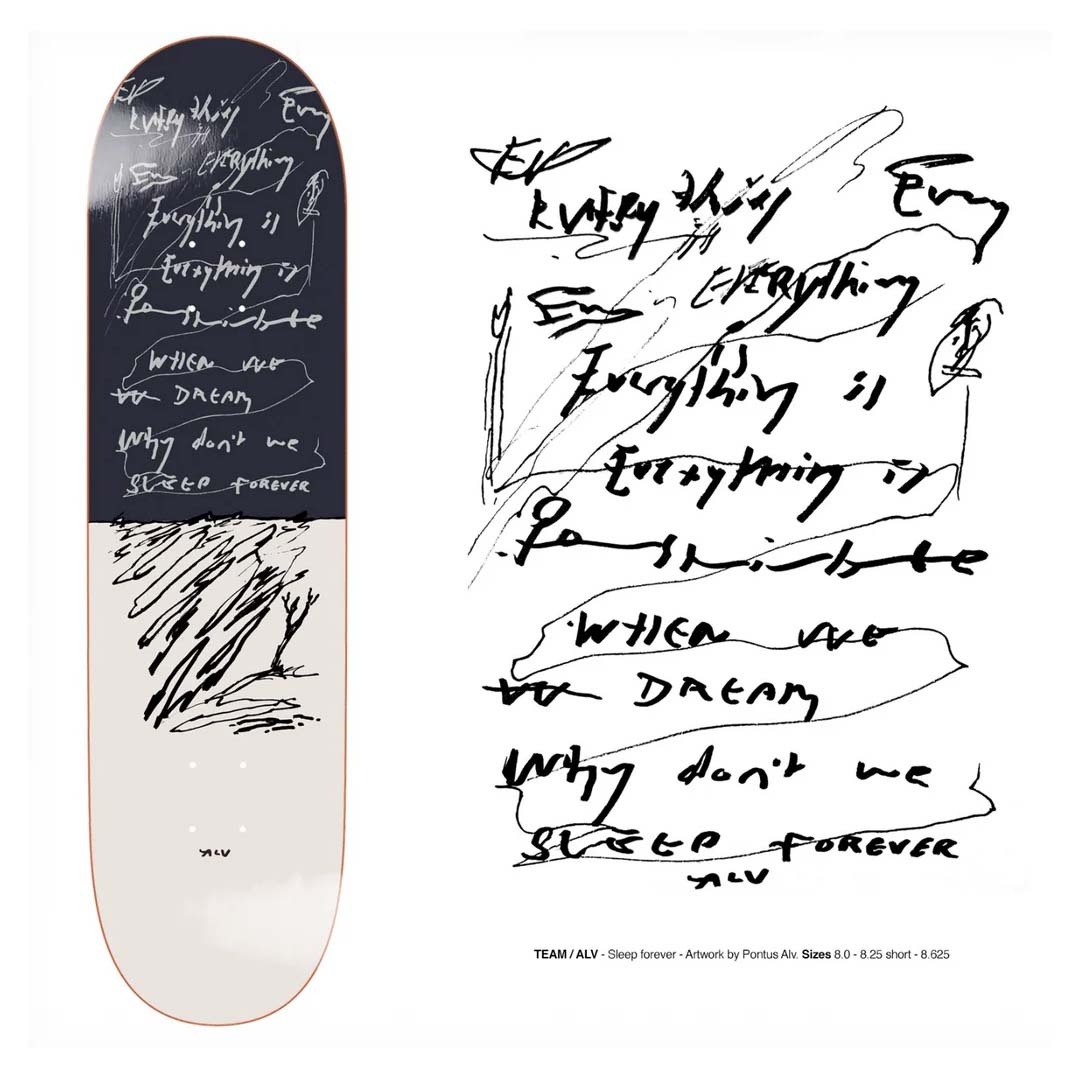 Polar Skate Co. Team / Alv Sleep Forever 8.0