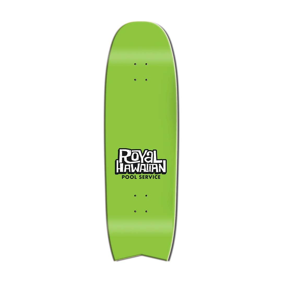 Royal Hawaiian Pool Service RHPS Bro Model Green Dipped 9.5"