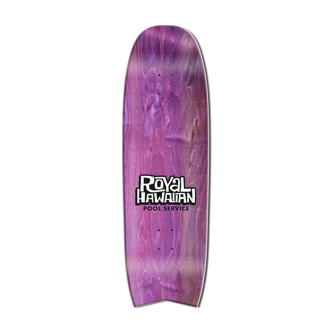 Royal Hawaiian Pool Service RHPS Bro Model Purple Stained 9.5"