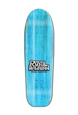 Royal Hawaiian Pool Service RHPS Tiki Blue Stained 9.75"