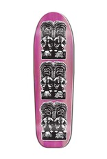 Royal Hawaiian Pool Service RHPS Tiki Pink Stained 9.75"