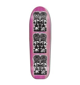 Royal Hawaiian Pool Service RHPS Tiki Pink Stained 9.75"