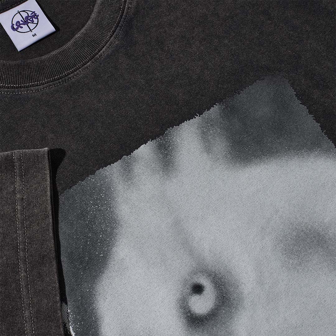 Polar Skate Co. Rabbit Silver Black Tee