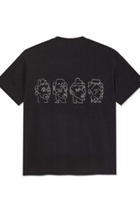 Polar Skate Co. 8 Heads Black/White Contrast Tee