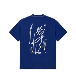 Polar Skate Co. Doodle Ultramarine/White Contrast Tee