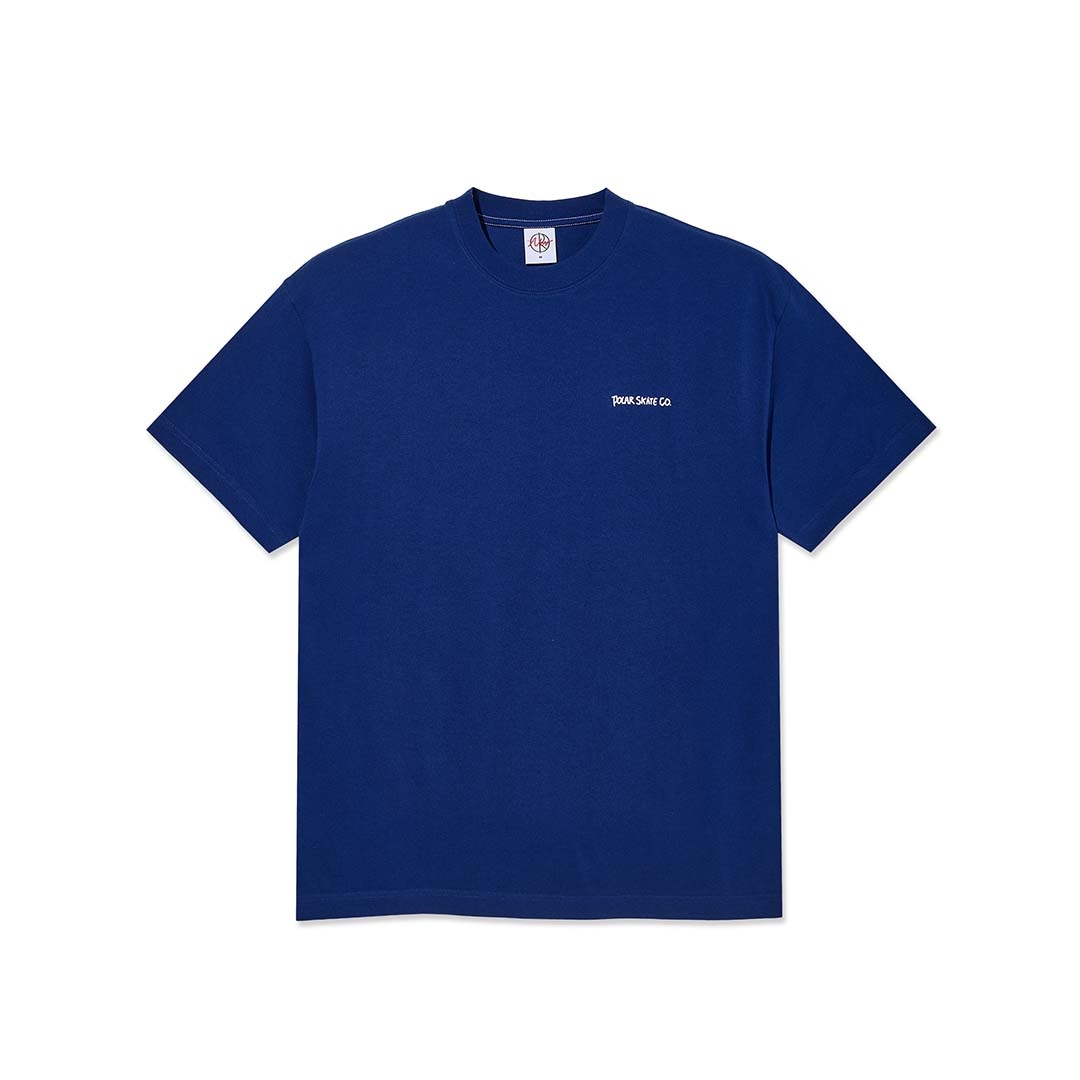 Polar Skate Co. Doodle Ultramarine/White Contrast Tee