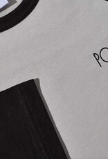 Polar Skate Co. 3/4 Sleeve Black/Silver Tee