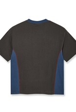 Polar Skate Co. Surf Panel Dirty Black/Grey Blue Tee