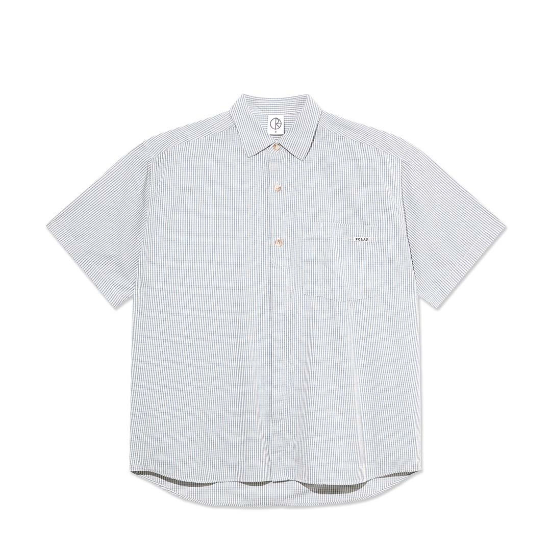 Polar Skate Co. Mitch Blue Check Shirt