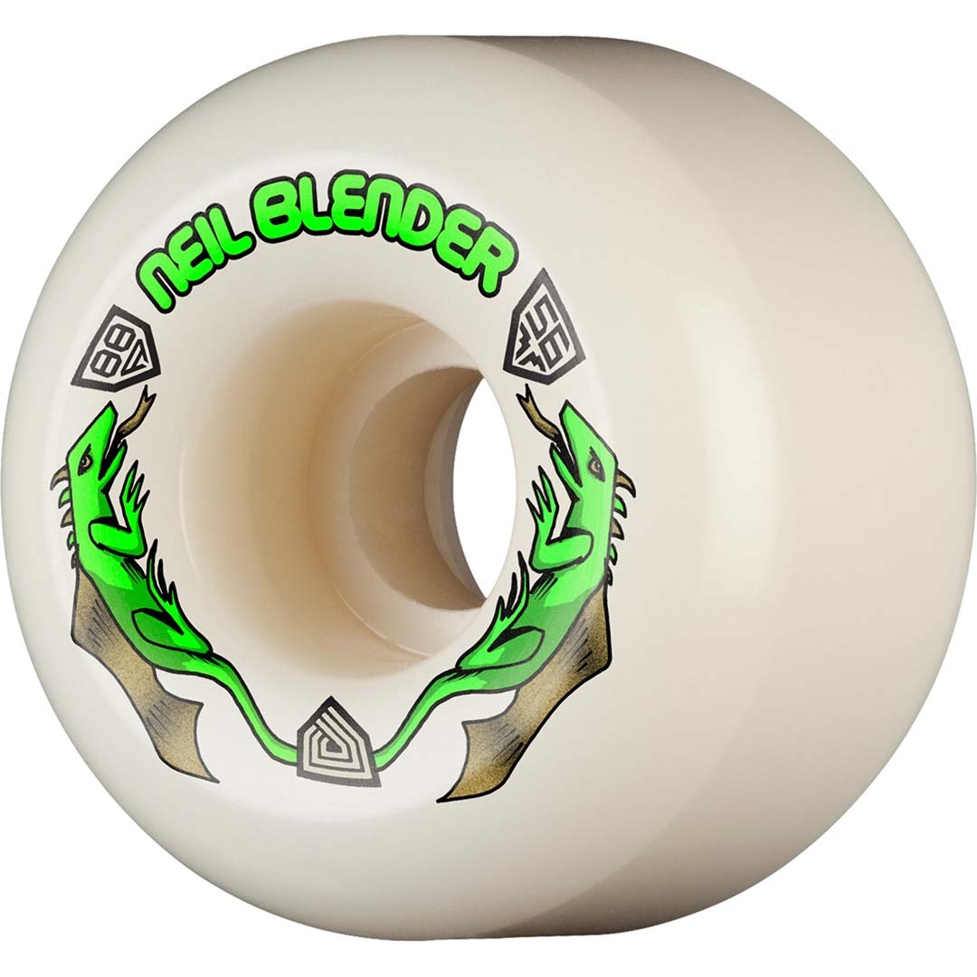Powell Peralta Dragon Formula Neil Blender Pro White 88a A2 Symmetrical 56mm