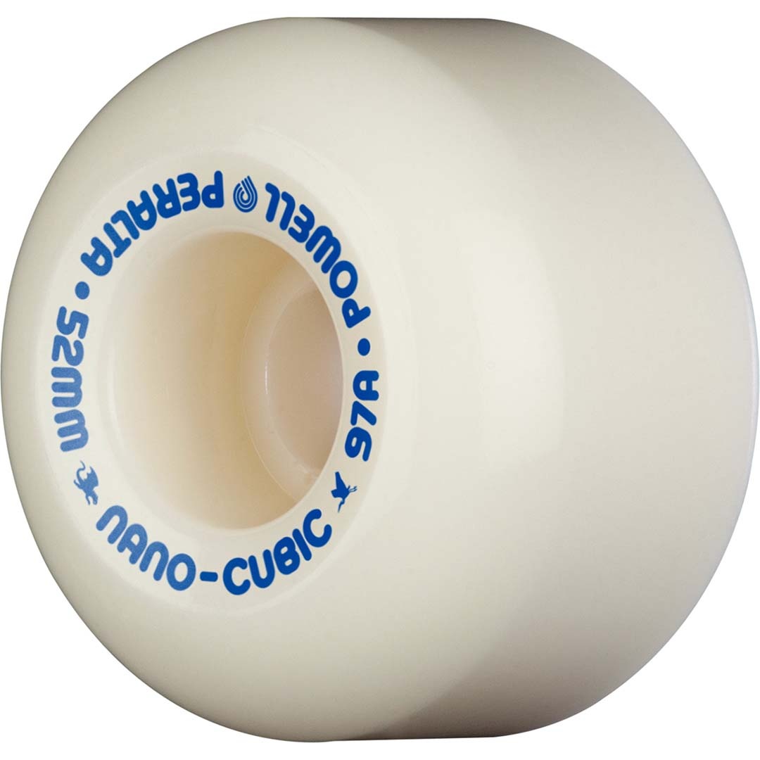 Powell Peralta Dragon Formula Andy Anderson Pro Nano Cubic 97a Asymmetrical White 52mm