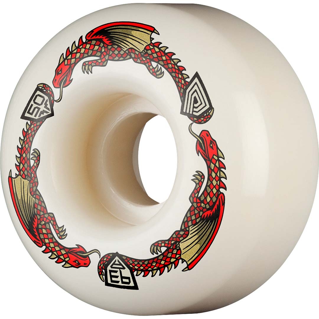 Powell Peralta Dragon Formula Wheels White 93a V1 50mm