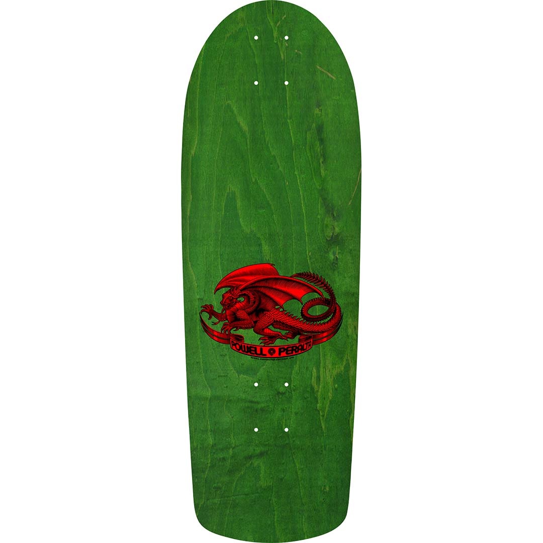 Powell Peralta Mike McGill Skull & Snake Green/Gold Foil 10" X 30.125"
