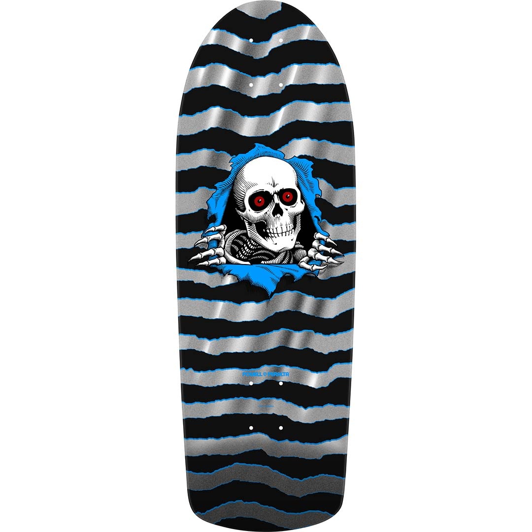 Powell Peralta OG Ripper Reissue Silver Foil 10" X 30"