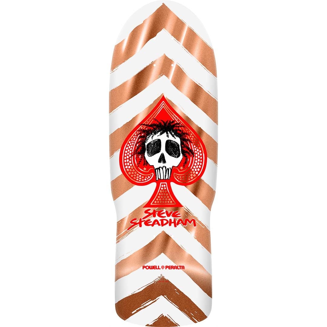 Powell Peralta Steadham Skull & Spade Reissue Copper Foil 10" X 30.125"