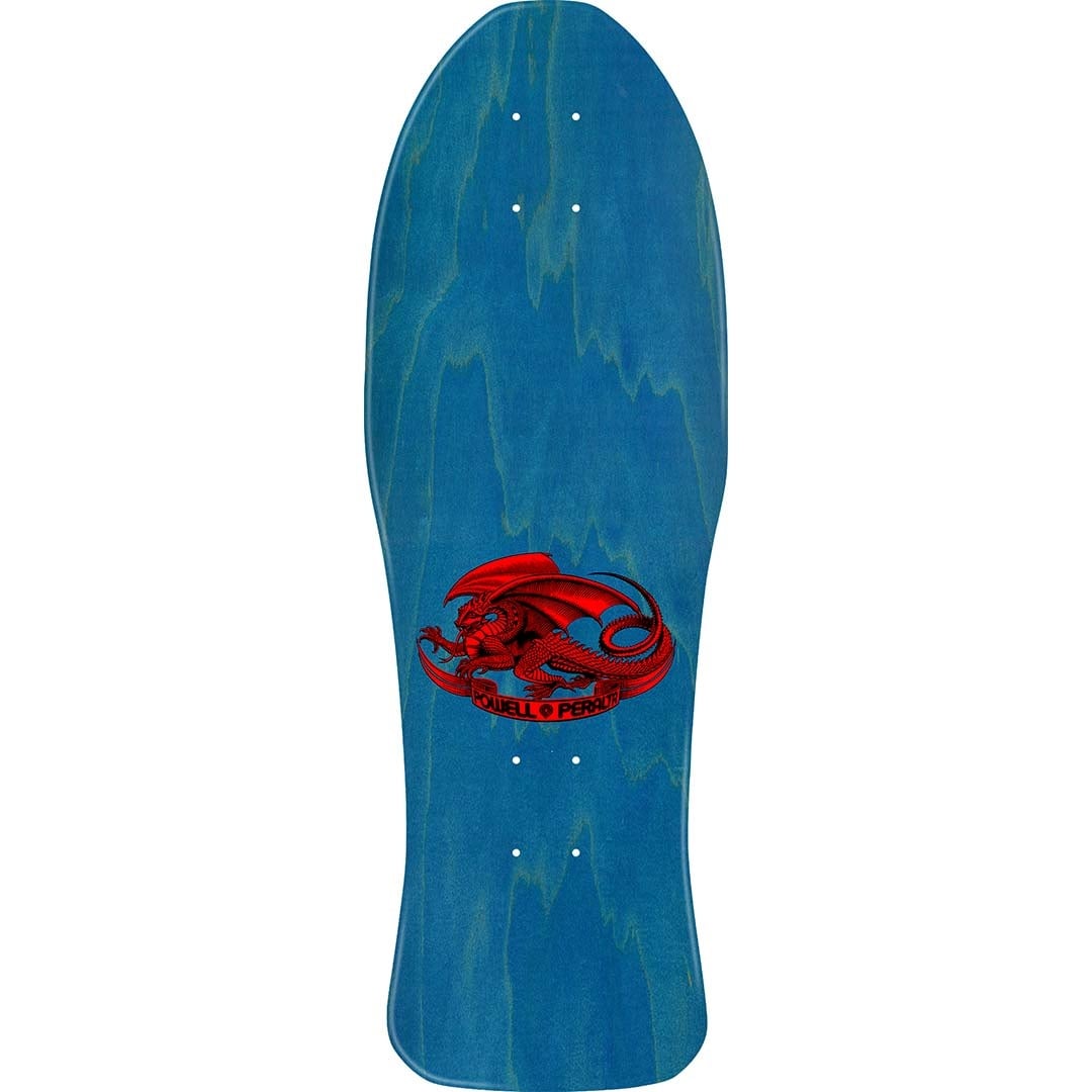 Powell Peralta Steve Caballero Chinese Dragon Reissue Turquoise Foil 10" X 30"