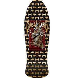 Powell Peralta Steve Caballero Street Reissue Black/Gold Foil 9.625" X 29.75"