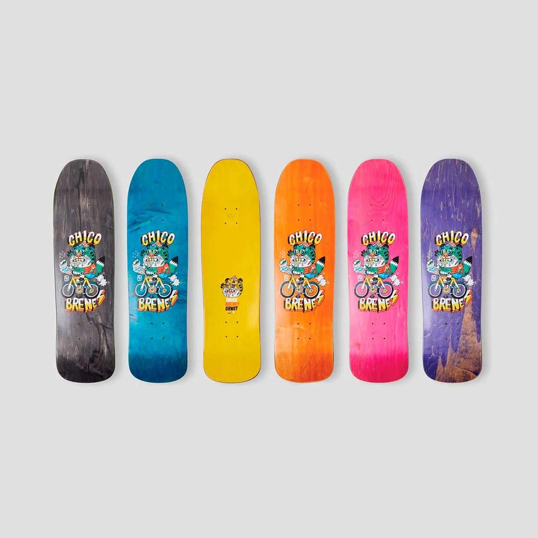 Chico Stix Ornot x Chico Stix "Gassed" Signed - 8.75" Hand Screened