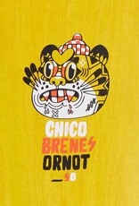 Chico Stix Ornot x Chico Stix "Gassed" Signed - 8.75" Hand Screened
