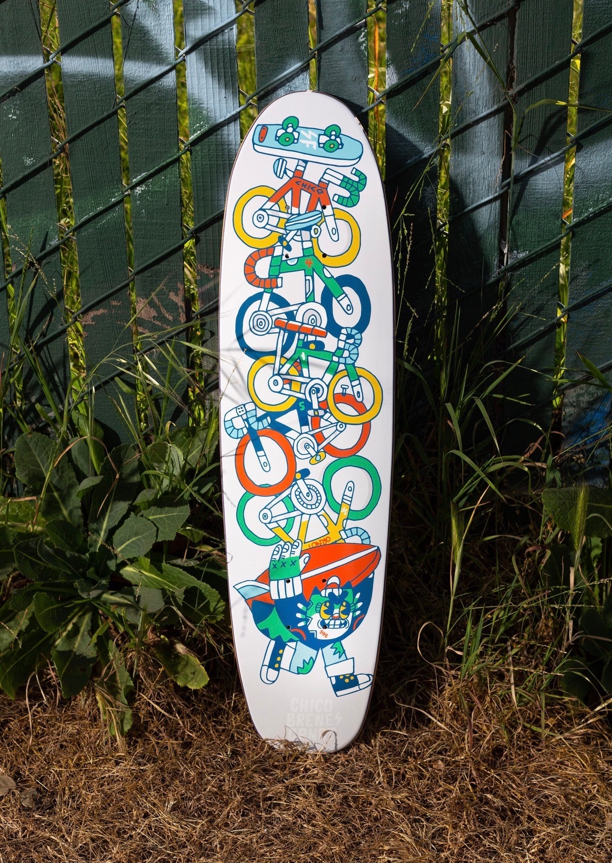 Chico Stix Ornot x Chico Stix "Stacked" 7.75" Zinger Style Cruiser