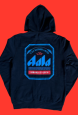 APB Skateshop APB Aala Dry Zip Hoodie Black/Blue