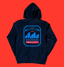 APB Skateshop APB Aala Dry Zip Hoodie Black/Blue