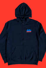 APB Skateshop APB Aala Dry Zip Hoodie Black/Blue
