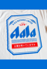 APB Skateshop APB Aala Dry Tee White/Blue