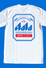 APB Skateshop APB Aala Dry Tee White/Blue