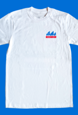 APB Skateshop APB Aala Dry Tee White/Blue
