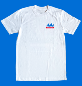 APB Skateshop APB Aala Dry Tee White/Blue