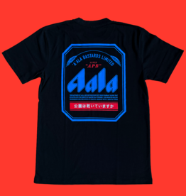 APB Skateshop APB Aala Dry Tee Black/Blue