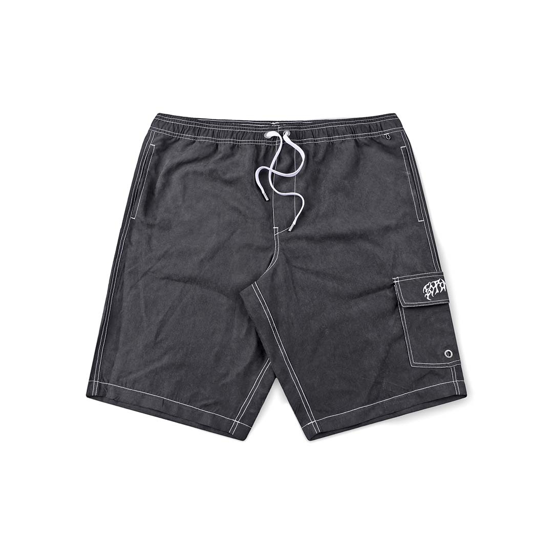 FORMER Swans Cargo 21" Swim Trunk Black