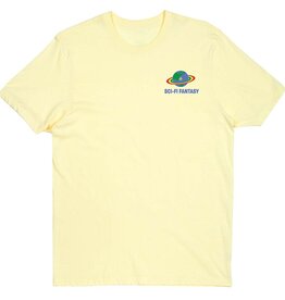 Sci-Fi Fantasy Zen Meditation Tee Soft Yellow