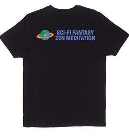 Sci-Fi Fantasy Zen Meditation Tee Black