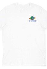 Sci-Fi Fantasy Zen Meditation Tee White