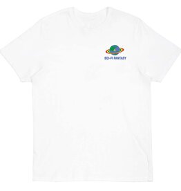 Sci-Fi Fantasy Zen Meditation Tee White