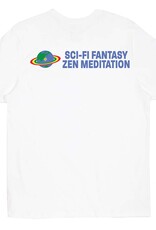 Sci-Fi Fantasy Zen Meditation Tee White
